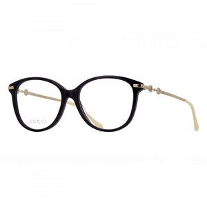 NEW GUCCI EYEGLASSES GUCCI GG0967O 001 BLACK EYEWEAR